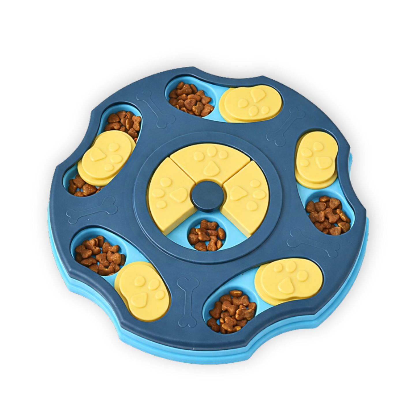 Puzzle d’intelligence pour chien – bleu