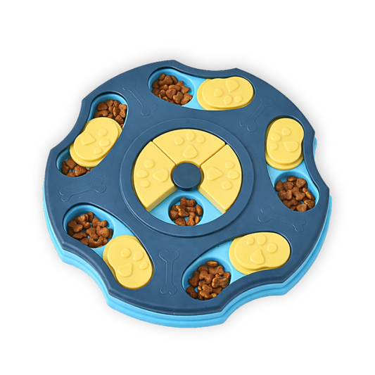 Puzzle d’intelligence pour chien – bleu