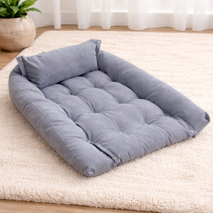 Panier modulable pour chien - gris