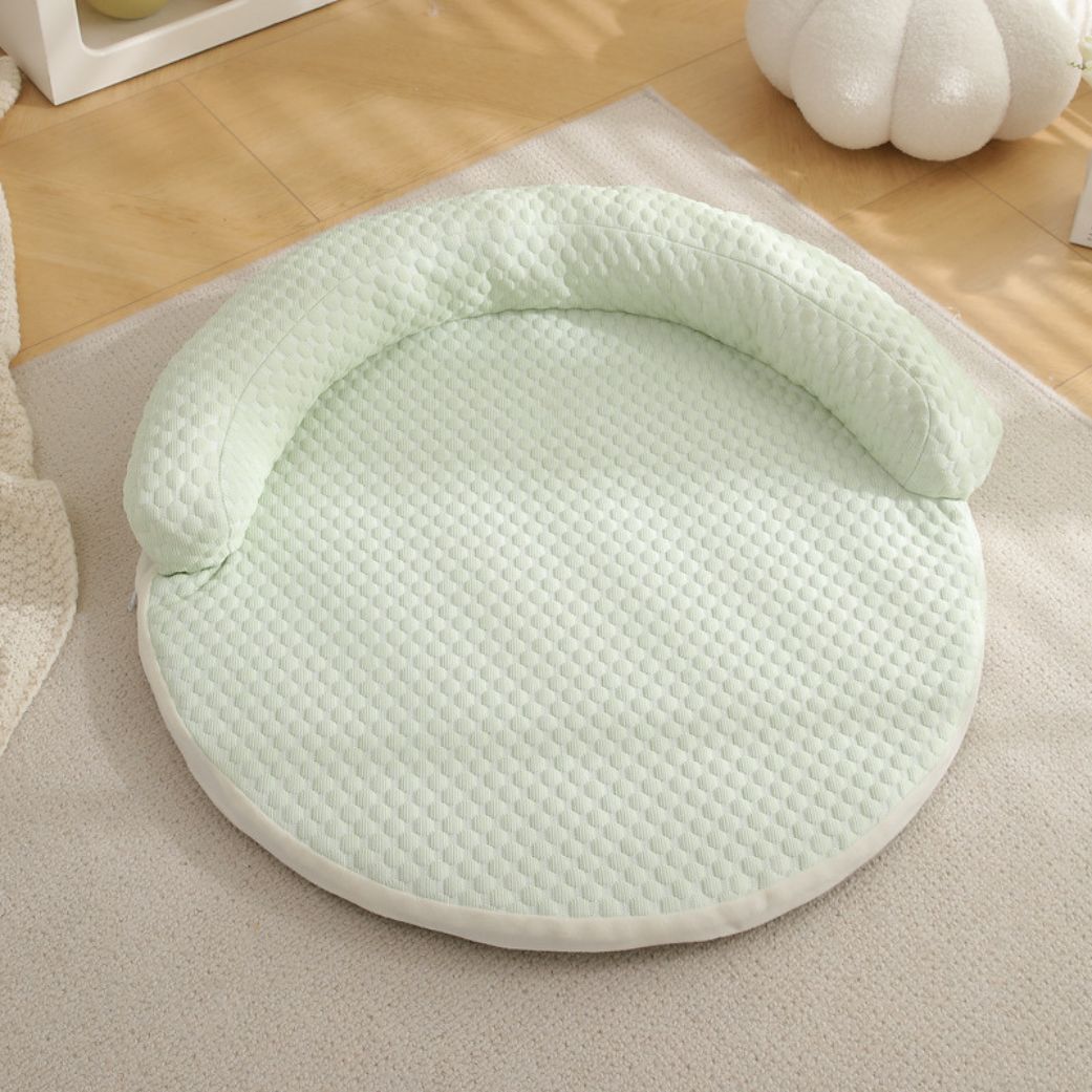 tapis pour chien rafraichissant doux vert rembourré solide