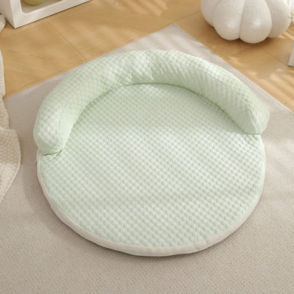 tapis pour chien rafraichissant doux vert rembourré solide