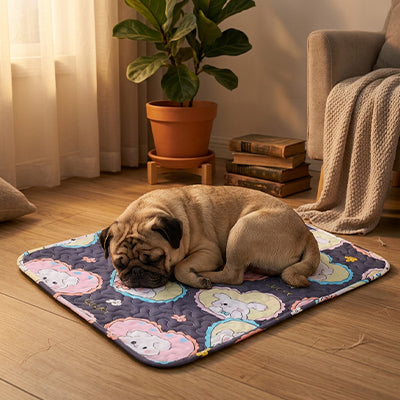 tapis rafraichissant chien autofresh bouledogue