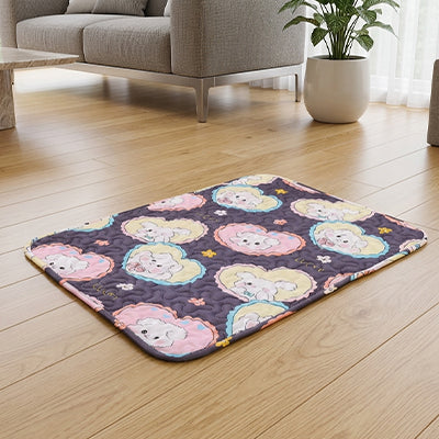tapis rafraichissant chien autofresh motif kawaii