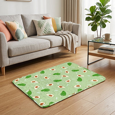 tapis rafraichissant pour chien design avocat salon