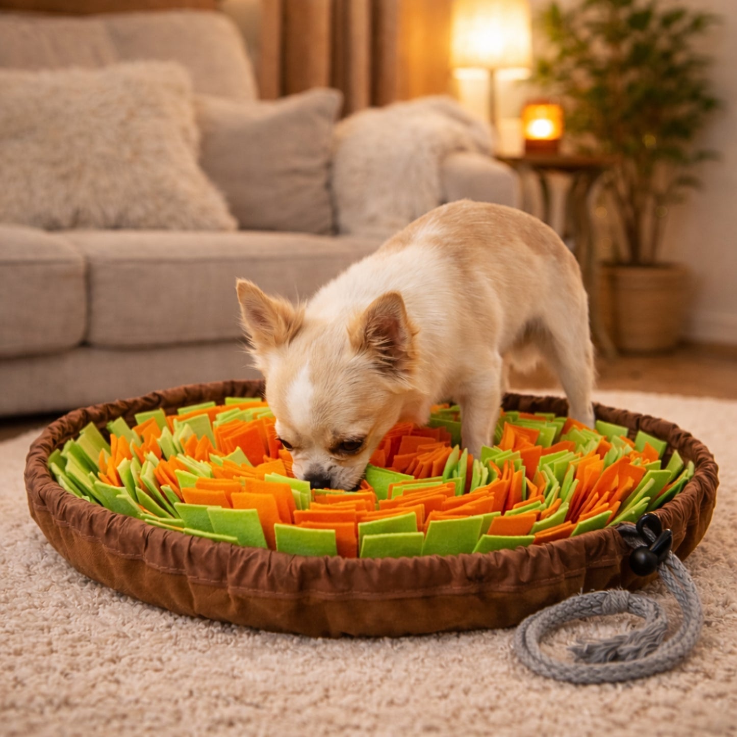 Tapis de reniflage pour chien